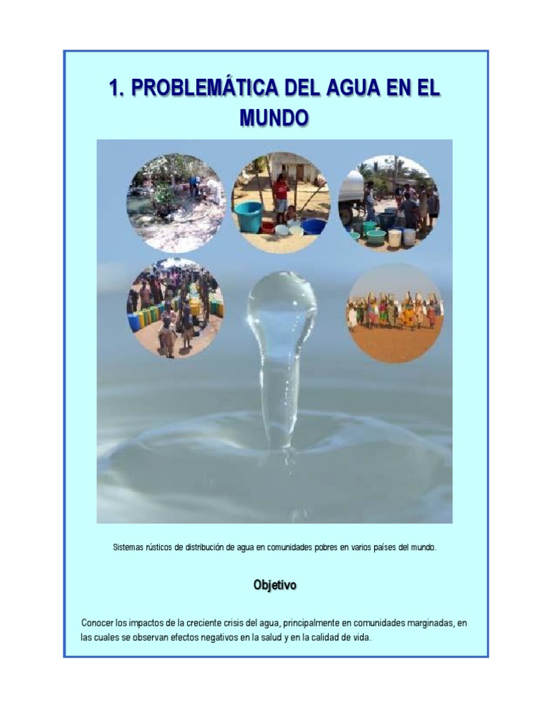 Crisis del Agua y su Impacto Global | PDF | Agua | Escasez de agua