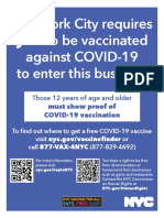Covid 19 Vaccine Required Poster
