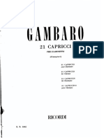 Gambaro, Vincenzo - 21 Caprichos