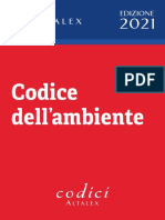 Codice Dell Ambiente 14 Aprile 2021