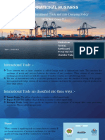 International Business: Presentation On International Trade and Anti-Dumping Policy