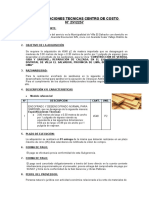 Informe de Madera Importada