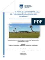 Políticas públicas orientadas a la agricultura familiar en Uruguay