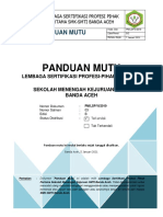 Buku Panduan Mutu