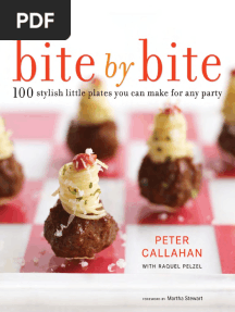 Recipes From Bite by Bite by Peter Callahan With Raquel Pelzel