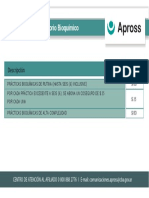 Apross: Coseguros de Laboratorio Bioquímico