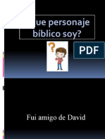 Quien Soy Personajes Biblicos