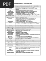 Math Dictionary Rufatutors