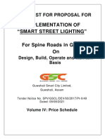 Implementation of "Smart Street Lighting" For Spine Roads in Guwahati On