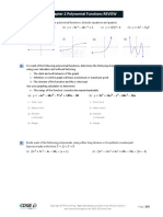 2 - Polynomial Functions Chapter Review