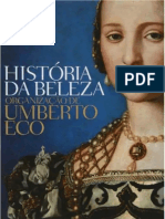 História da Beleza -Umberto Eco (com capa)