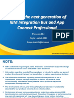 ACE v11 The Next Generation of IBM Integration Bus and App Connect Professional