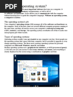 What Is An Operating System