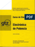 Curso de Electrónica GTZ - Electrónica de Potencia (Original 1991)