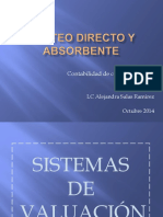 Costeo Directo y Absorbente