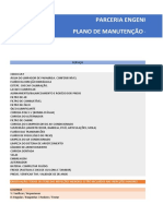 Plano de Manutenção - Automóvel