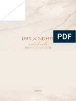 Day & Night Notebook Cover