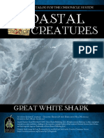 Coastal Creatures (Great White Shark)