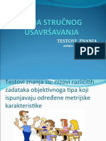 Strucno Usavrsavanje Testovi Znanja 19.1.2021