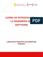 Curso de Introduccic3b3n a La Ingenieria Del Software