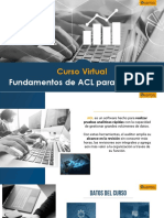 Plan de Estudios Curso Virtual Fundamentos de ACL para Auditores