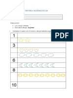 Evaluación Matemáticas 2°