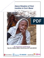 Self-Reliance Situation of Host Communities in Cox's Bazar: An Assessment Conducted by