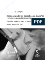 Reconociendo Los Derechos de Las Niñas y Mujeres Con Discapacidad