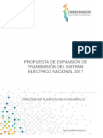 Informe Propuesta de Expansión 2017