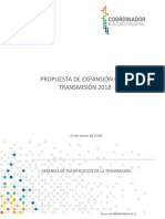 Informe Propuesta de Expansión 2018