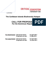 Critical Ecosystems Partnership Fund: The Caribbean Islands Biodiversity Hotspot - Call For Proposals For The Dominican Republic