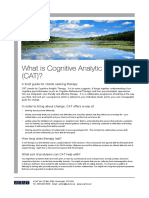 What Is Cognitive Analytic Therapy (CAT) ?: A Brief Guide For Clients Seeking Therapy