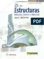 Análisis de Estructuras Métodos Clásico y Matricial Jack McCormac