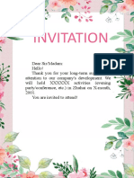 Flower Invitation Letter-WPS Office 1
