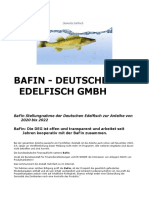 BaFin - Deutsche Edelfisch DEG GmbH