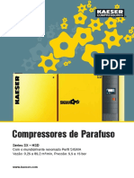 Compressores de Parafuso: Séries SX - HSD