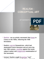Realism - Conceptual Art: Art Movements and Styles