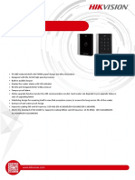 DS-K1102A-Series-Card-Reader Datasheet