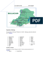 Bulacan Areas Exclusive For Stockist