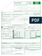 Declaración de Importación 500-COMITE