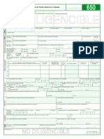 Declaración Tránsito Aduanero 650-COMITE