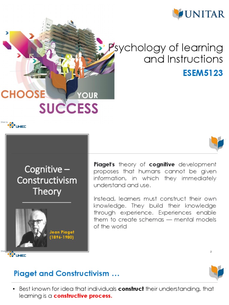 Psychology of Learning and Instructions: ESEM5123 | PDF ...