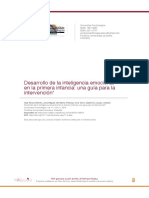 Desarrollo de la inteligencia emocional en la primera infancia