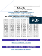 Gabarito - PC Al Cargos Agente Escrivacc83o - 10 07