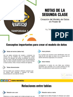 Notas Clase 2 Power BI Studio (Modelo de Datos)