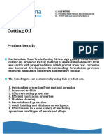 Harikrushna Cutting Oil Data Sheet