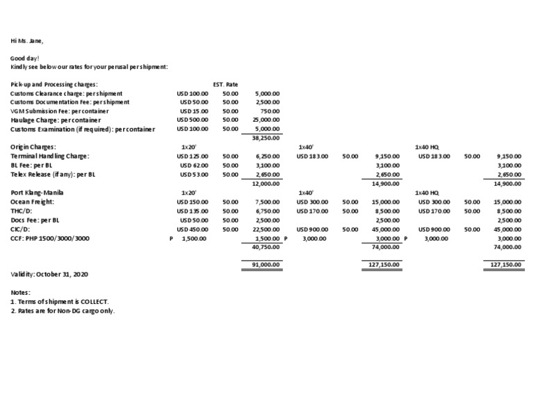 Evergreen Logistics Pdf Cargo Supply Chain Management
