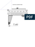 Ejercicios Del Calibrador Vernier y Palmer