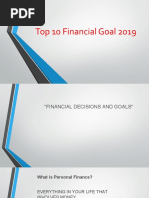 Financial Goals