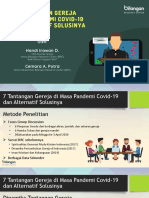 7 Tantangan Gereja Di Masa Pandemi Covid-19 Dan Alternatif Solusinya